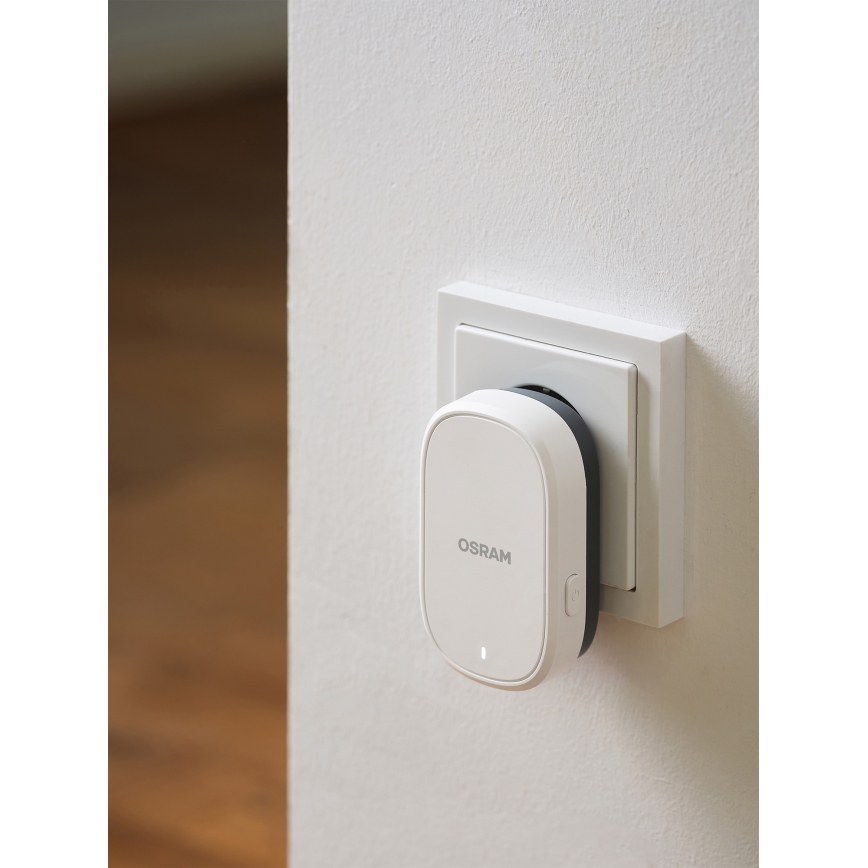 Osram - Okos 2K videócsengő SMART+ 230V IP66 Wi-Fi érzékelővel