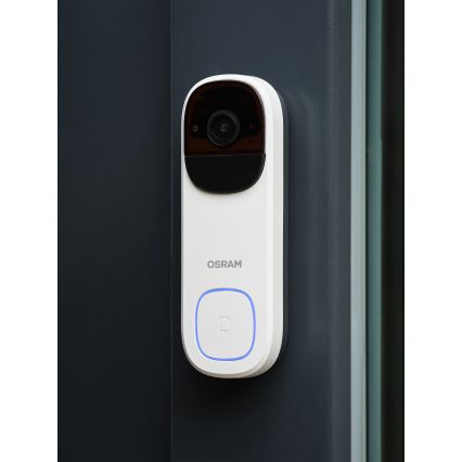 Osram - Okos 2K videócsengő SMART+ 230V IP66 Wi-Fi érzékelővel