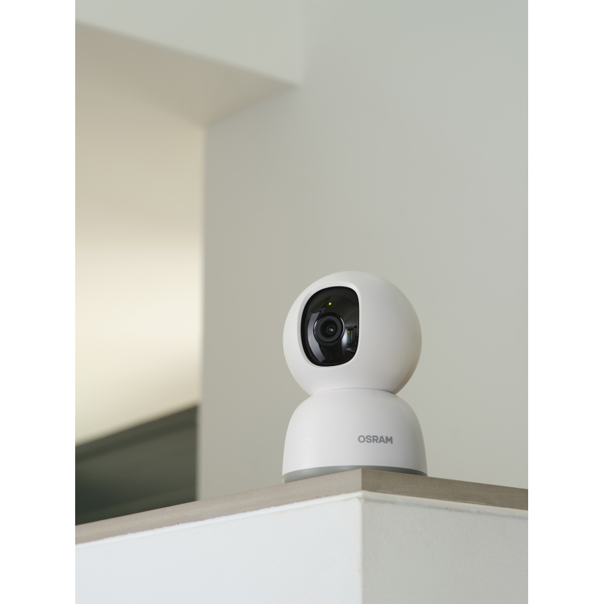 Osram - Okos 360°-os beltéri kamera 2K érzékelővel SMART+ 230V Wi-Fi