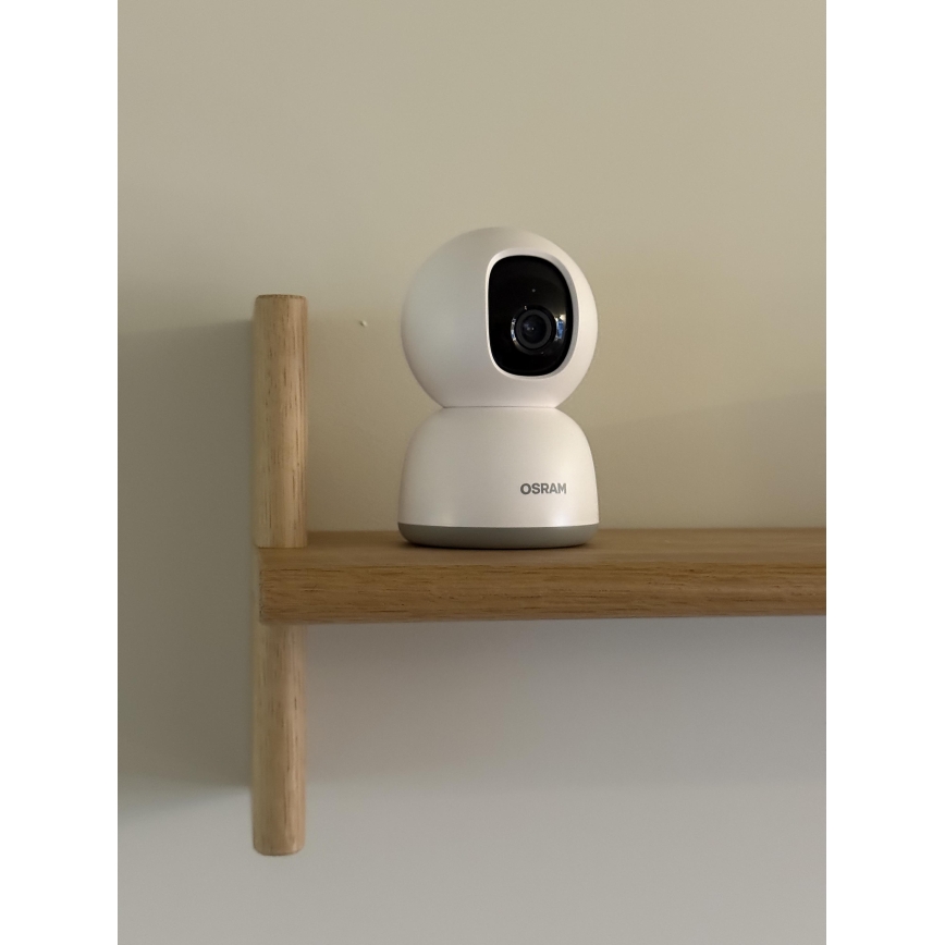 Osram - Okos 360°-os beltéri kamera 2K érzékelővel SMART+ 230V Wi-Fi