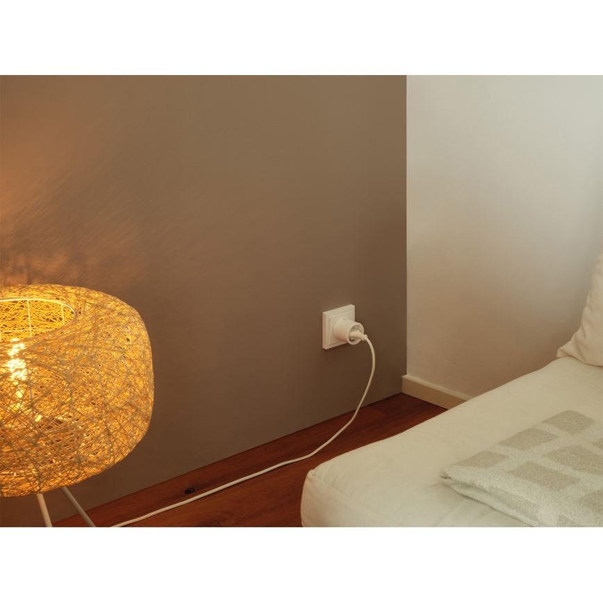 Osram - Okos konnektor SMART+ MATTER SCHUKO 2300W/230V/10A Wi-Fi fehér