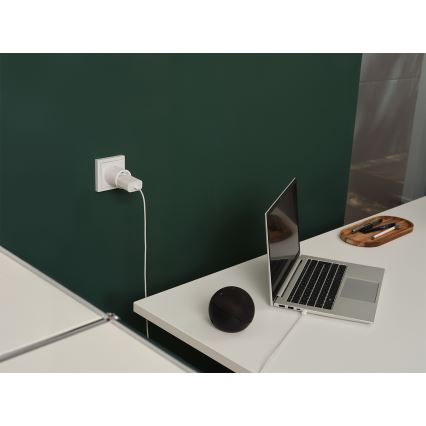Osram - Okos konnektor SMART+ MATTER SCHUKO 2300W/230V/10A Wi-Fi fehér