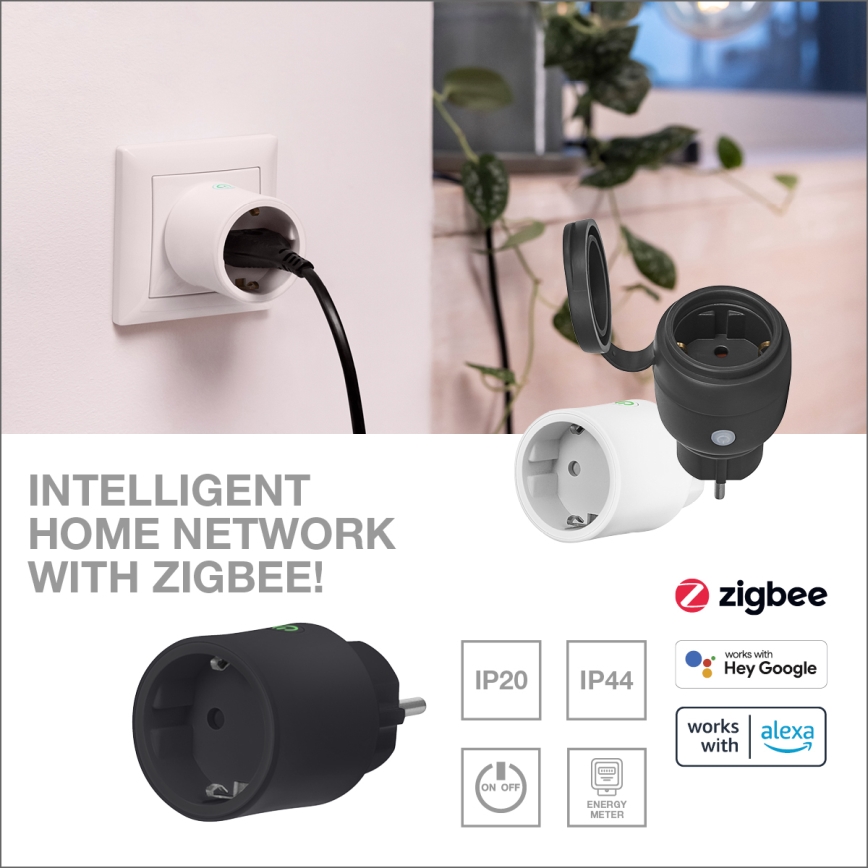 Osram - Okos konnektor SMART+ SCHUKO 2300W/230V/10A fehér