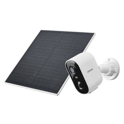 Osram - Okos napelemes kamera 2K érzékelővel, SMART+, 5V, 5200 mAh, IP66, Wi‑Fi