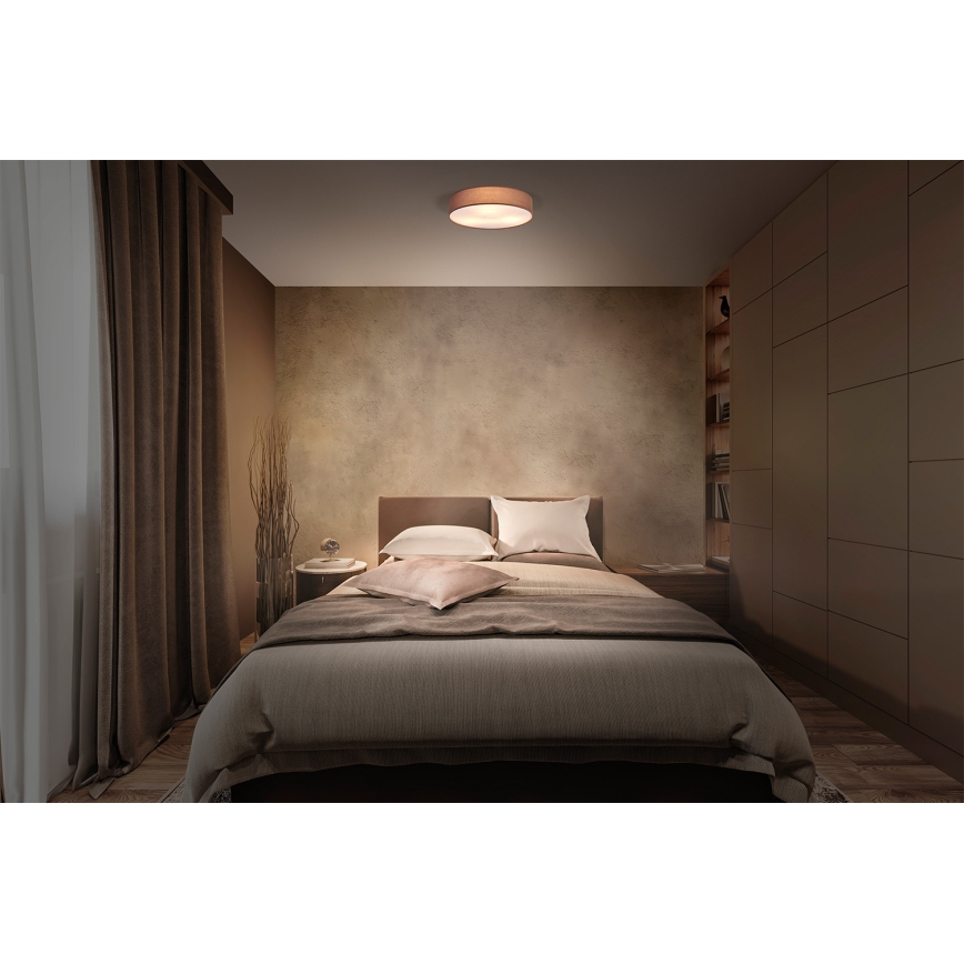 Osram - ORBIS PARIS mennyezeti lámpa 3xE27/15W/230V átm. 48 cm barna