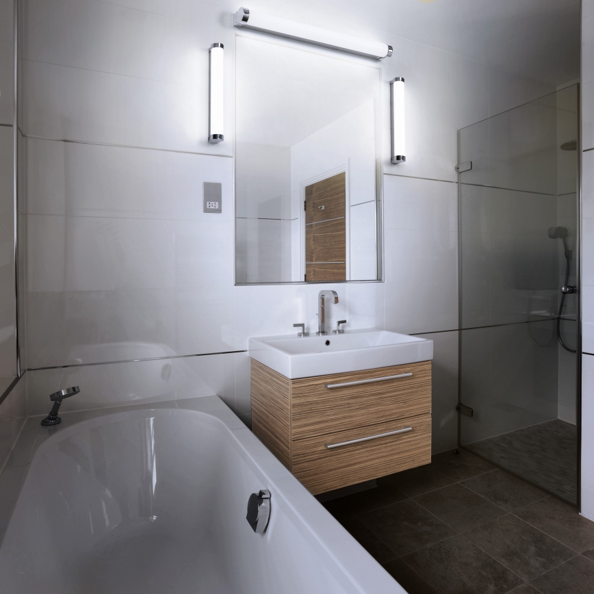 Osram - LED fényerőszabályozható tükörvilágítás ORBIS TUBE LED/9W/230V 40 cm IP44 fényes króm