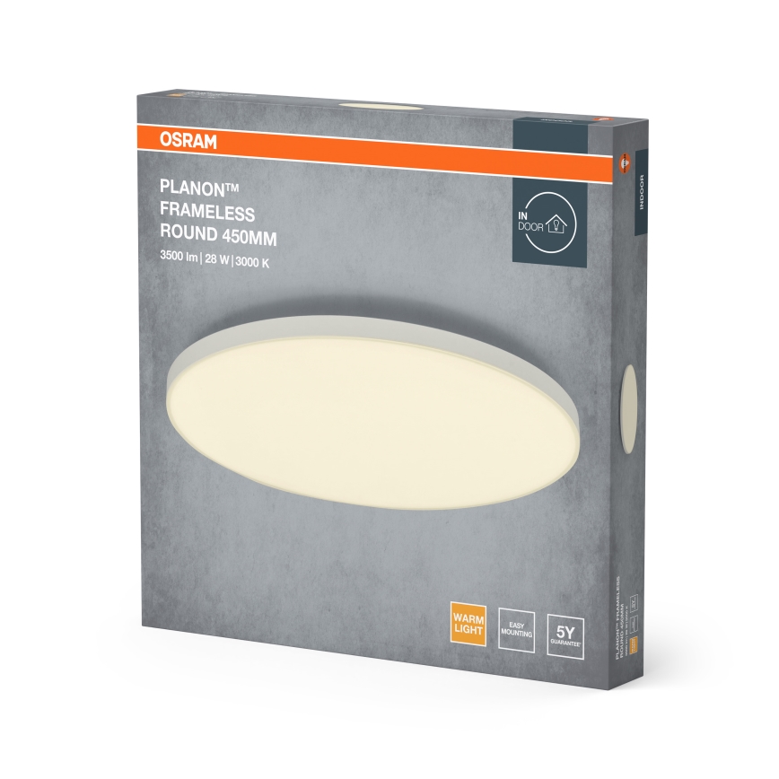 Osram - PLANON felületre szerelhető LED panel/28W/230V/3000K Ø45 cm fehér