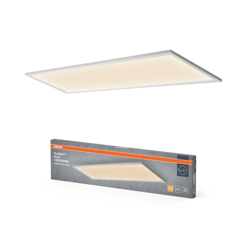 Osram - PLANON felületre szerelt LED panel LED/40W/230V 3000K 30x120 cm fehér