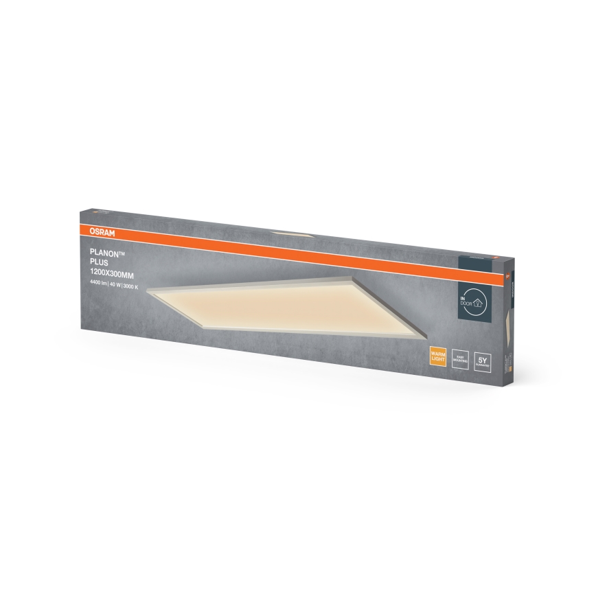 Osram - PLANON felületre szerelt LED panel LED/40W/230V 3000K 30x120 cm fehér