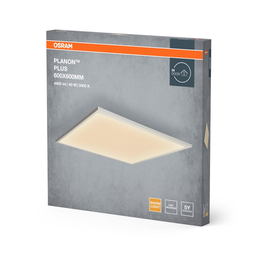 Osram - PLANON felületre szerelt LED-panel LED/40W/230V 59,5x59,5 cm fehér