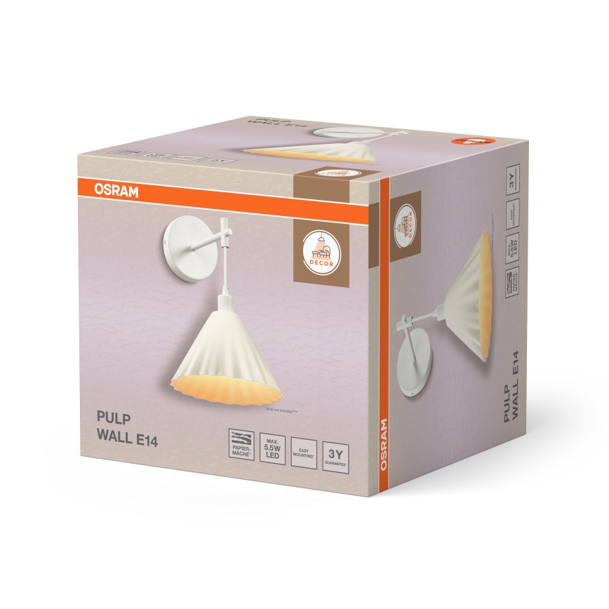 Osram - PULP fali lámpa 1xE14/5,5W/230V