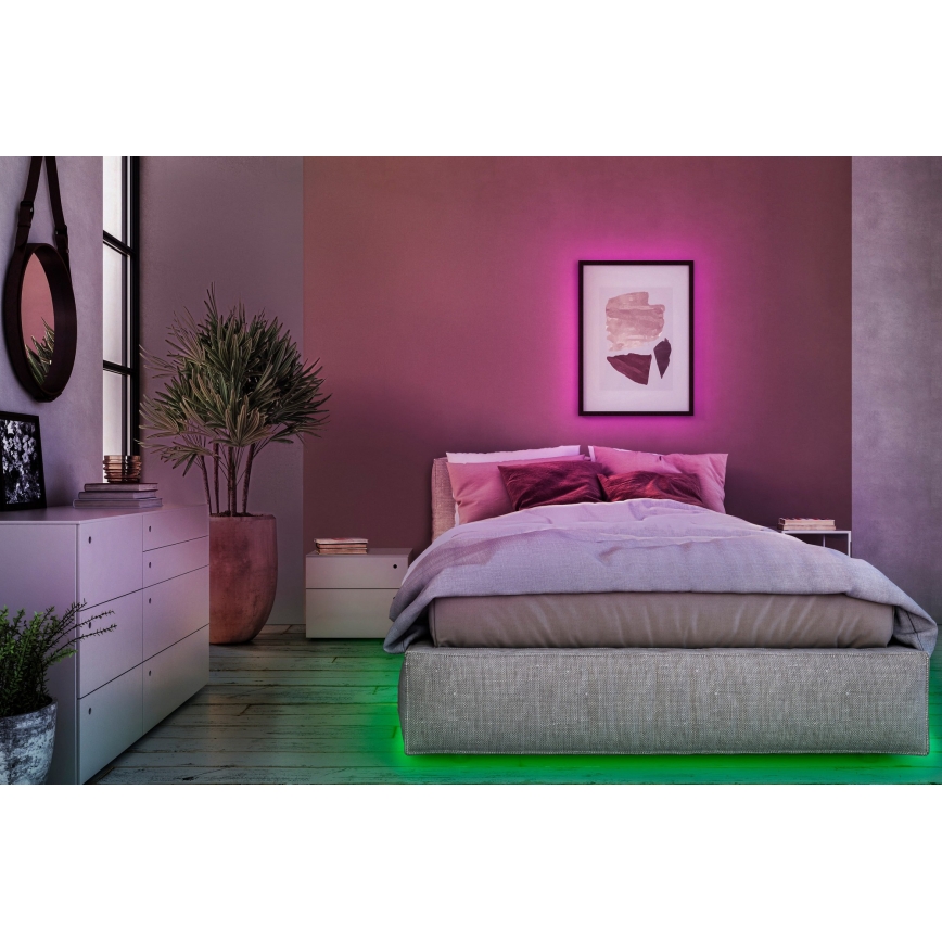 Osram - LED RGB Dimmelhető szalag FLEX BATTERY 5m LED/5W/4xAA + távirányító