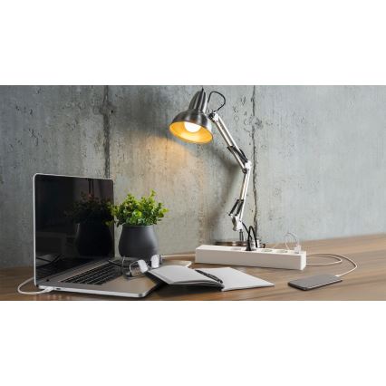 Osram - SMART+ 4 aljzatos hosszabbító, F típus + 2x USB-A + 2x USB-C Wi-Fi