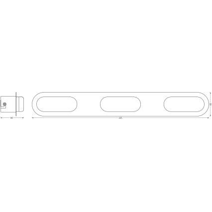 Osram - LED fényerőszabályozható fürdőszobai fali lámpa SMART+ DUPLO LED/20W/230V 3000-6500K IP44 Wi-Fi
