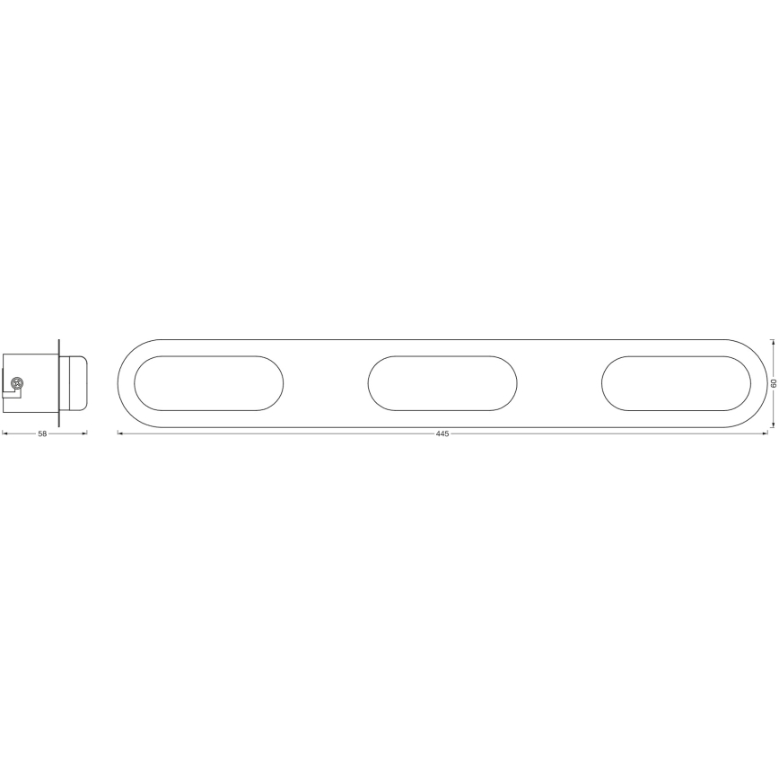 Osram - LED fényerőszabályozható fürdőszobai fali lámpa SMART+ DUPLO LED/20W/230V 3000-6500K IP44 Wi-Fi