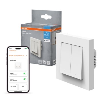 Osram SMART+ MATTER 2 gombos kapcsoló, 230 V, Wi-Fi