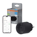 Osram - SMART+ MATTER SCHUKO okos dugalj 2300W/230V/10A Wi‑Fi fekete