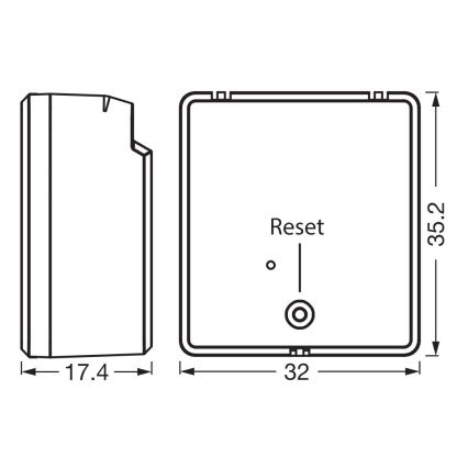Osram - SMART+ modul egygombos kapcsolóhoz, 230 V, Wi‑Fi