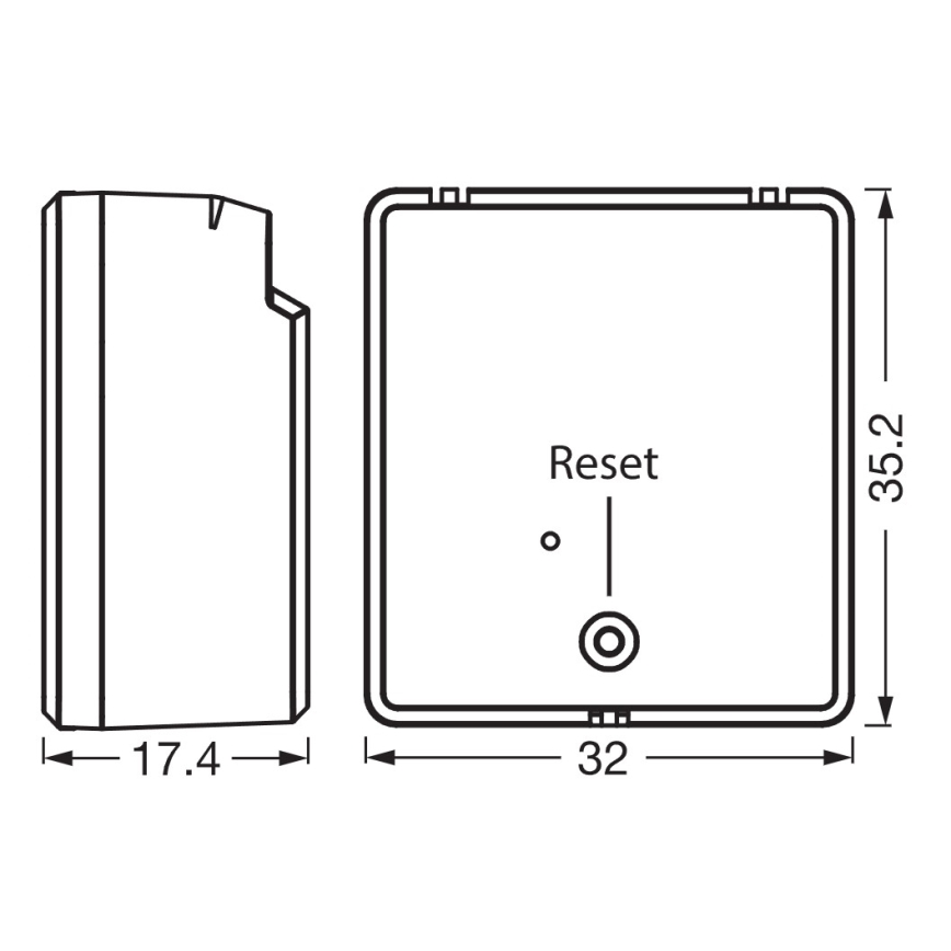 Osram - SMART+ modul egygombos kapcsolóhoz, 230 V, Wi‑Fi