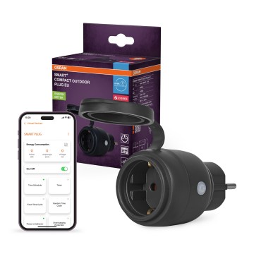 Osram - SMART+ okos kültéri SCHUKO aljzat 3680W/230V/16A IP44