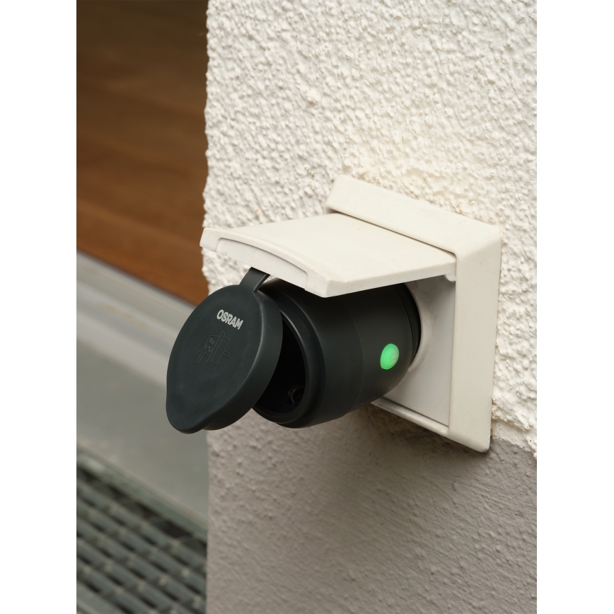 Osram - SMART+ okos kültéri SCHUKO aljzat 3680W/230V/16A IP44