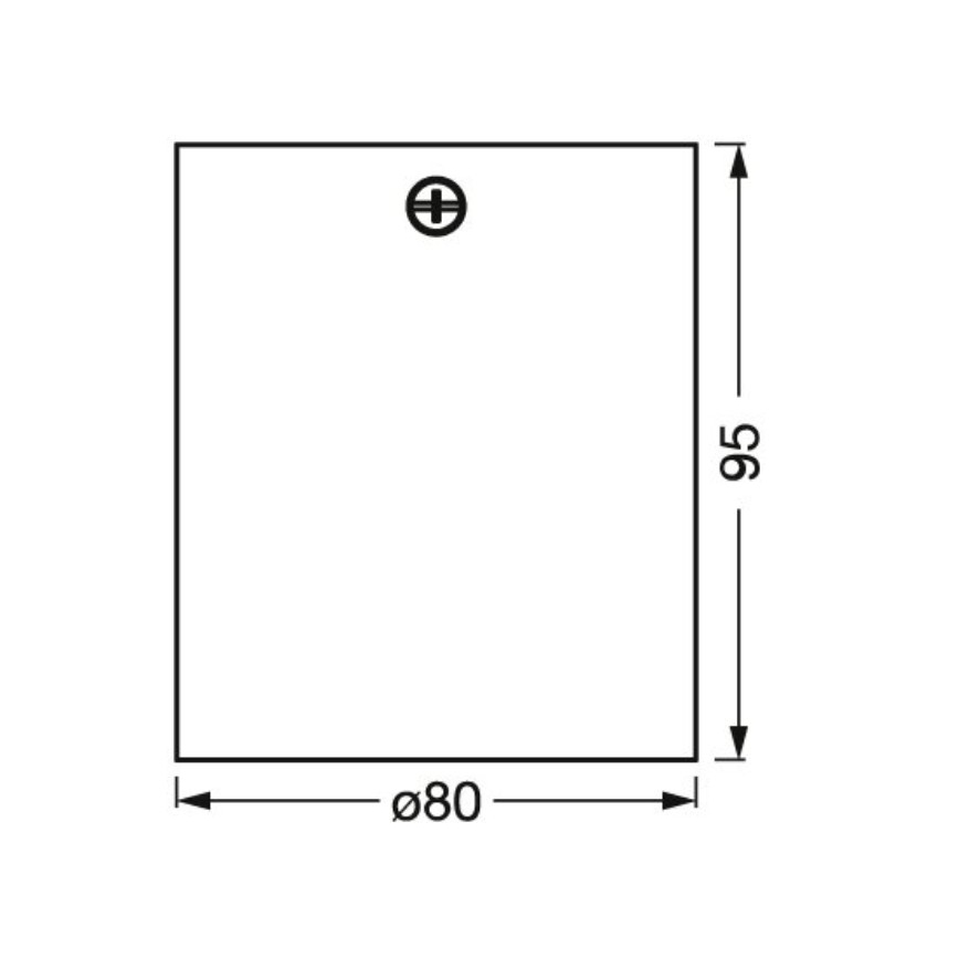 Osram - SPOT spotlámpa 1xGU10/7W/230V fehér