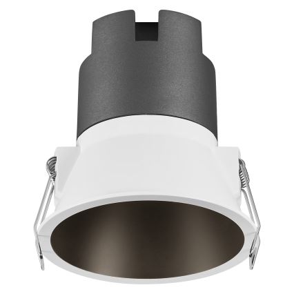Osram - SPOT TWIST beépíthető LED lámpatest 10W/230V 4000K Ø 9,3 cm fehér/fekete