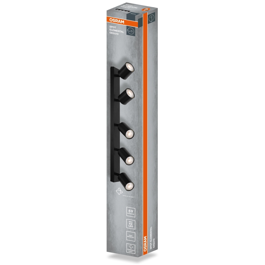 Osram - Spotlámpa ELEMENTAL 5xGU10/6W/230V