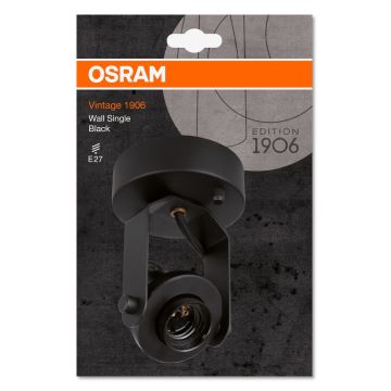 Osram - Spotlámpa SINGLE 1xE27/60W/230V fekete