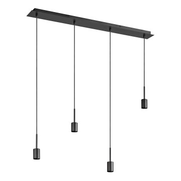 Osram - Tápkábel NEEDLE PENDANT 4xE27/25W/230V antracitszürke