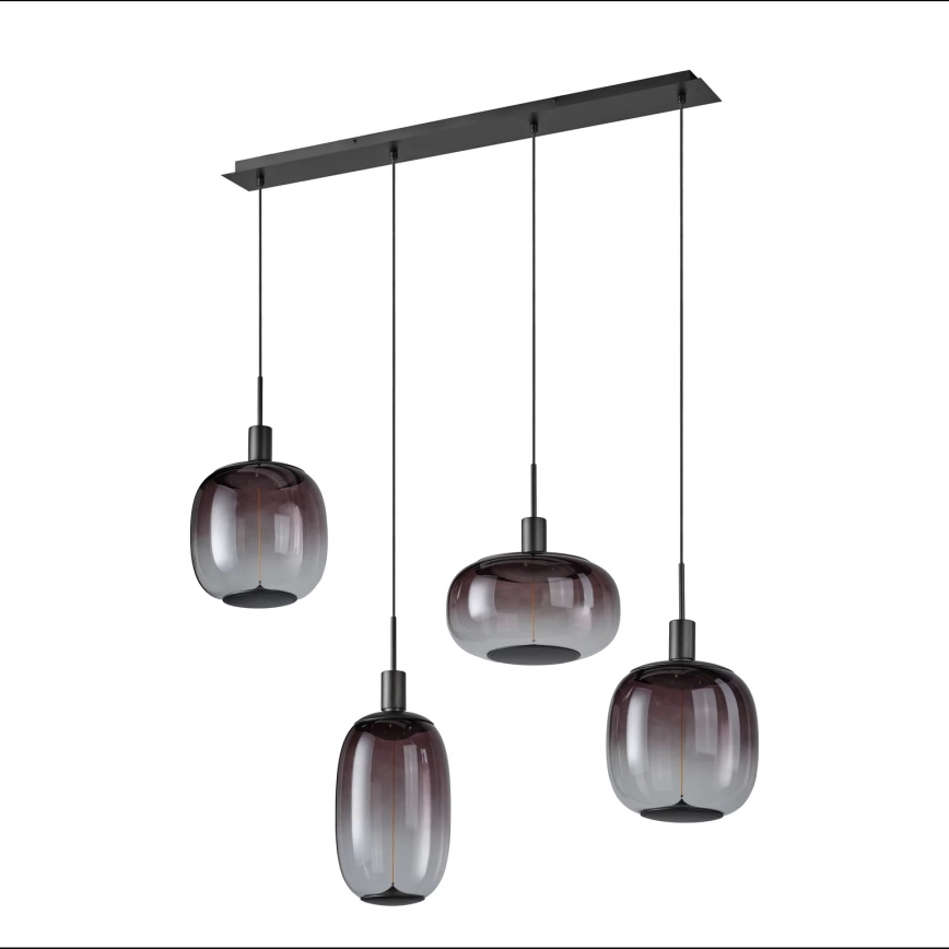 Osram - Tápkábel NEEDLE PENDANT 4xE27/25W/230V antracitszürke