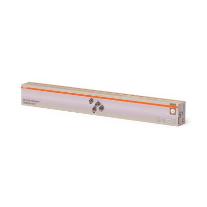 Osram - Tápkábel NEEDLE PENDANT 4xE27/25W/230V antracitszürke
