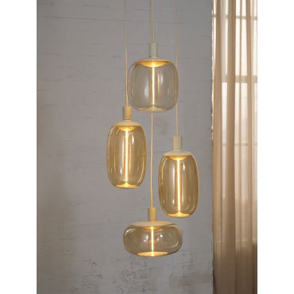 Osram - tápkábel NEEDLE PENDANT 4xE27/25W/230V bézs