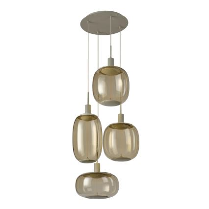 Osram - tápkábel NEEDLE PENDANT 4xE27/25W/230V bézs