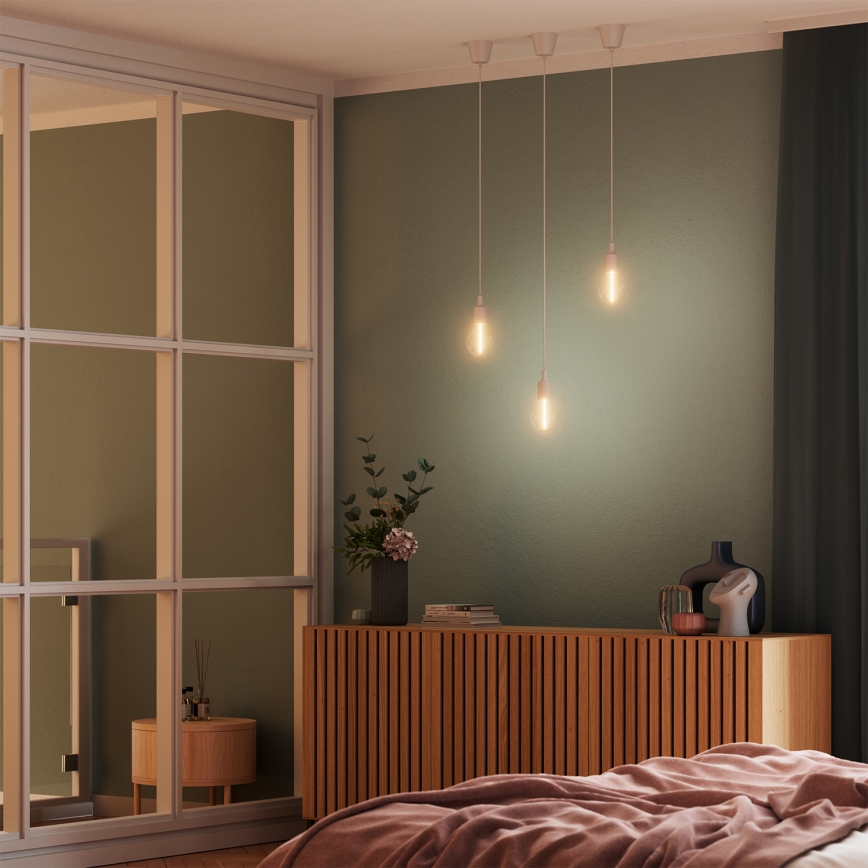 Osram - Tápkábel PENDULUM BELL 1xE27/15W/230V fehér