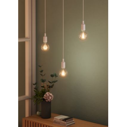 Osram - Tápkábel PENDULUM BELL 1xE27/15W/230V fehér