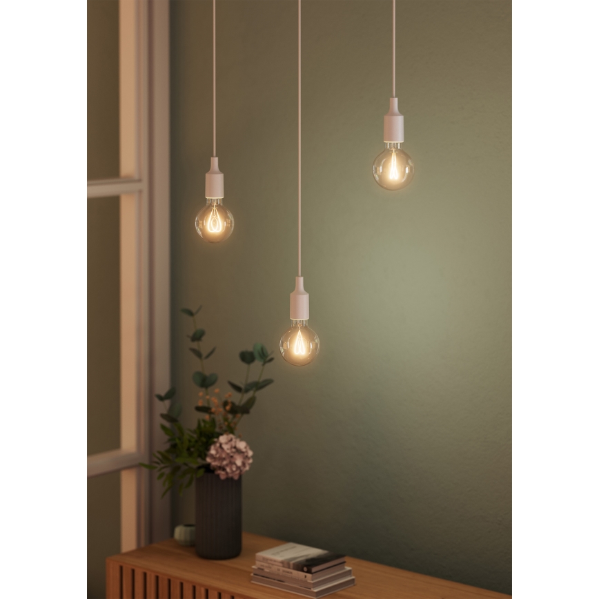Osram - Tápkábel PENDULUM BELL 1xE27/15W/230V fehér