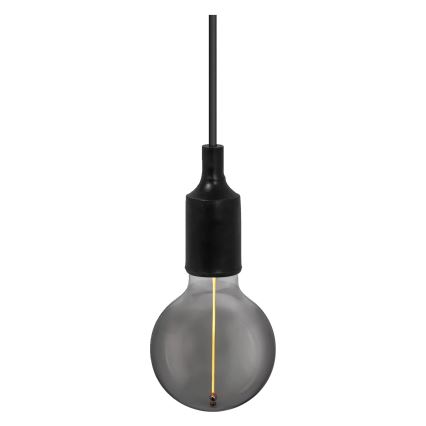 Osram - Tápkábel PENDULUM BELL 1xE27/15W/230V fekete