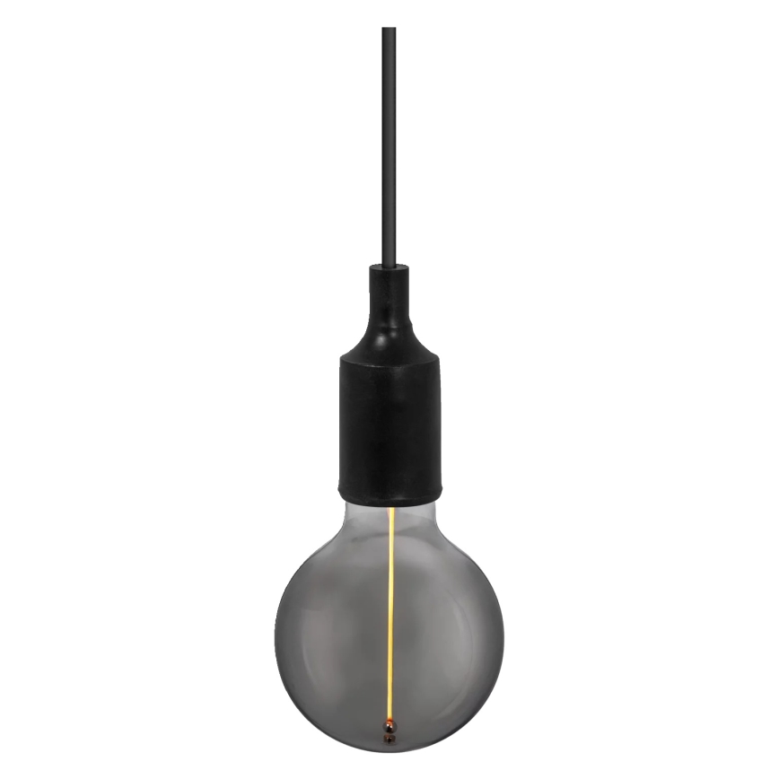Osram - Tápkábel PENDULUM BELL 1xE27/15W/230V fekete