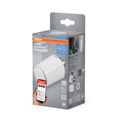 Osram - Termosztatikus radiátorszelepfej SMART+ 3xAA Wi-Fi