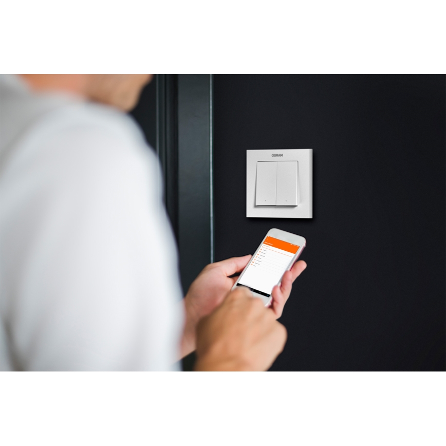 Osram - Vezeték nélküli kétgombos kapcsoló SMART+ 5V Wi-Fi