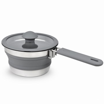 Összecsukható kemping főzőedény 1 l