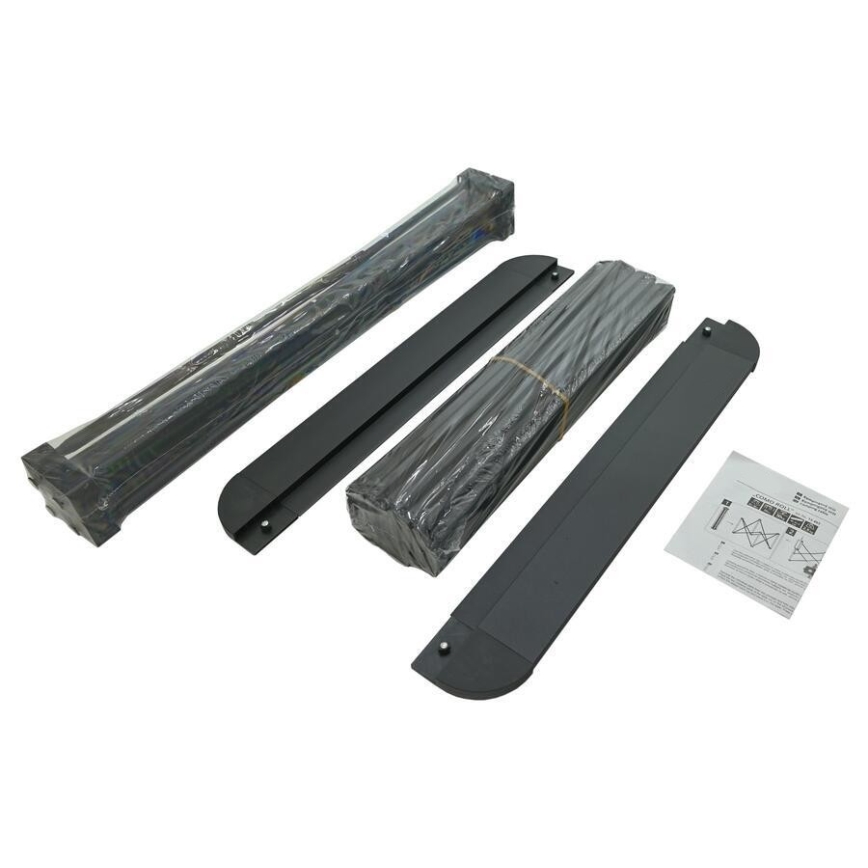 Összecsukható kempingasztal 52x52cm antracit