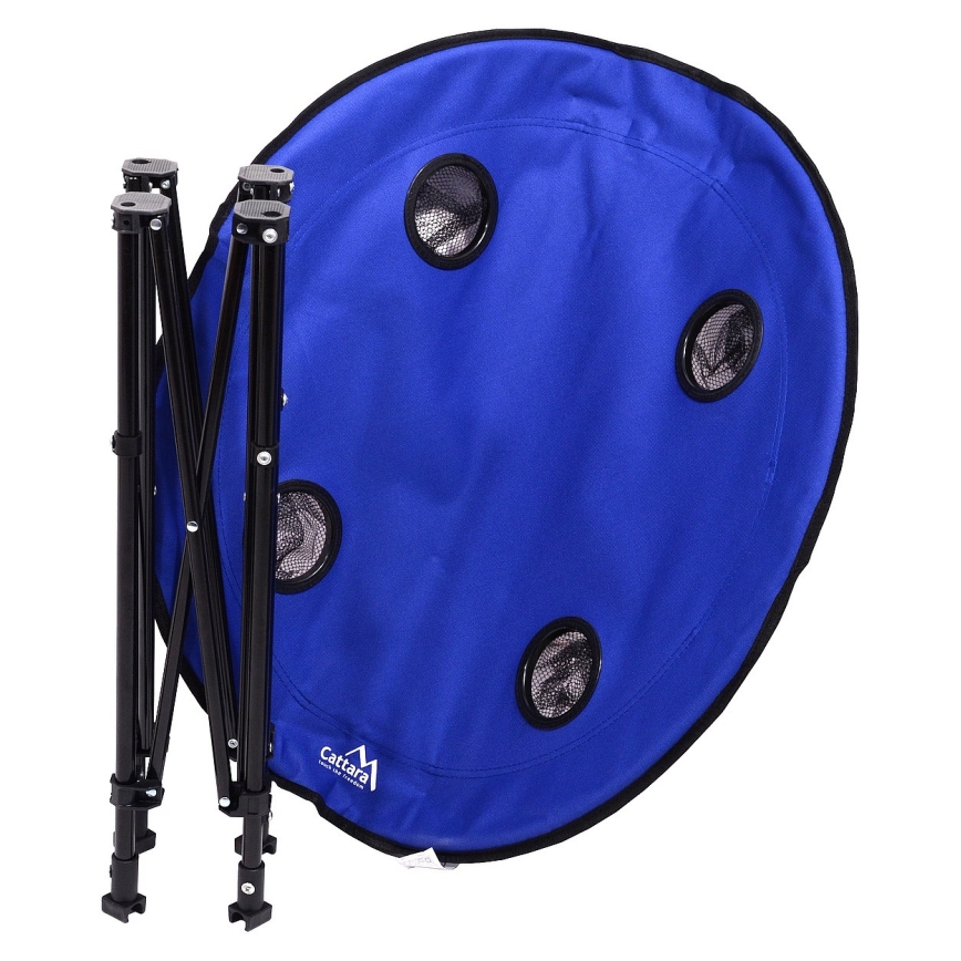 Összecsukható kempingasztal kék