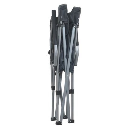 Összecsukható kempingszék fűtéssel 11/5V zöld/szürke