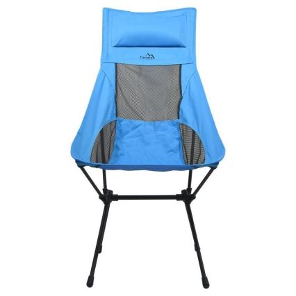 Összecsukható kempingszék kék 105 cm