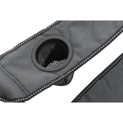 Összecsukható kempingszék szürke