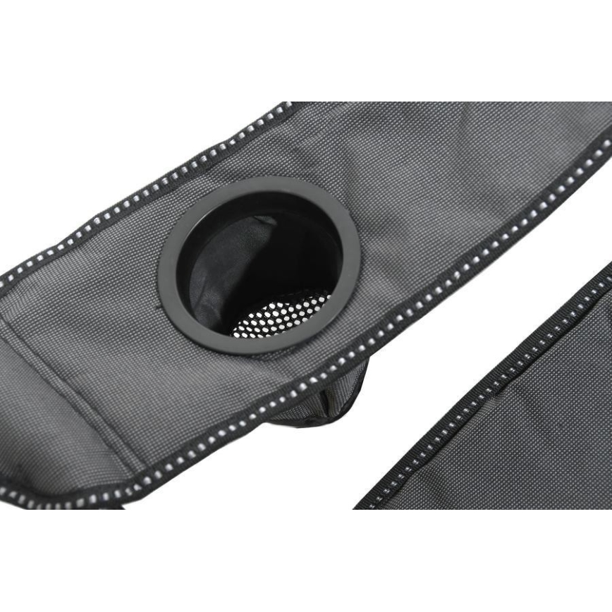 Összecsukható kempingszék szürke