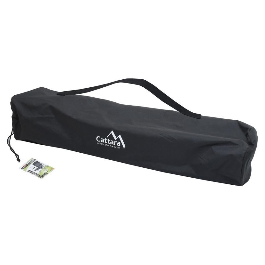 Összecsukható kempingszék szürke