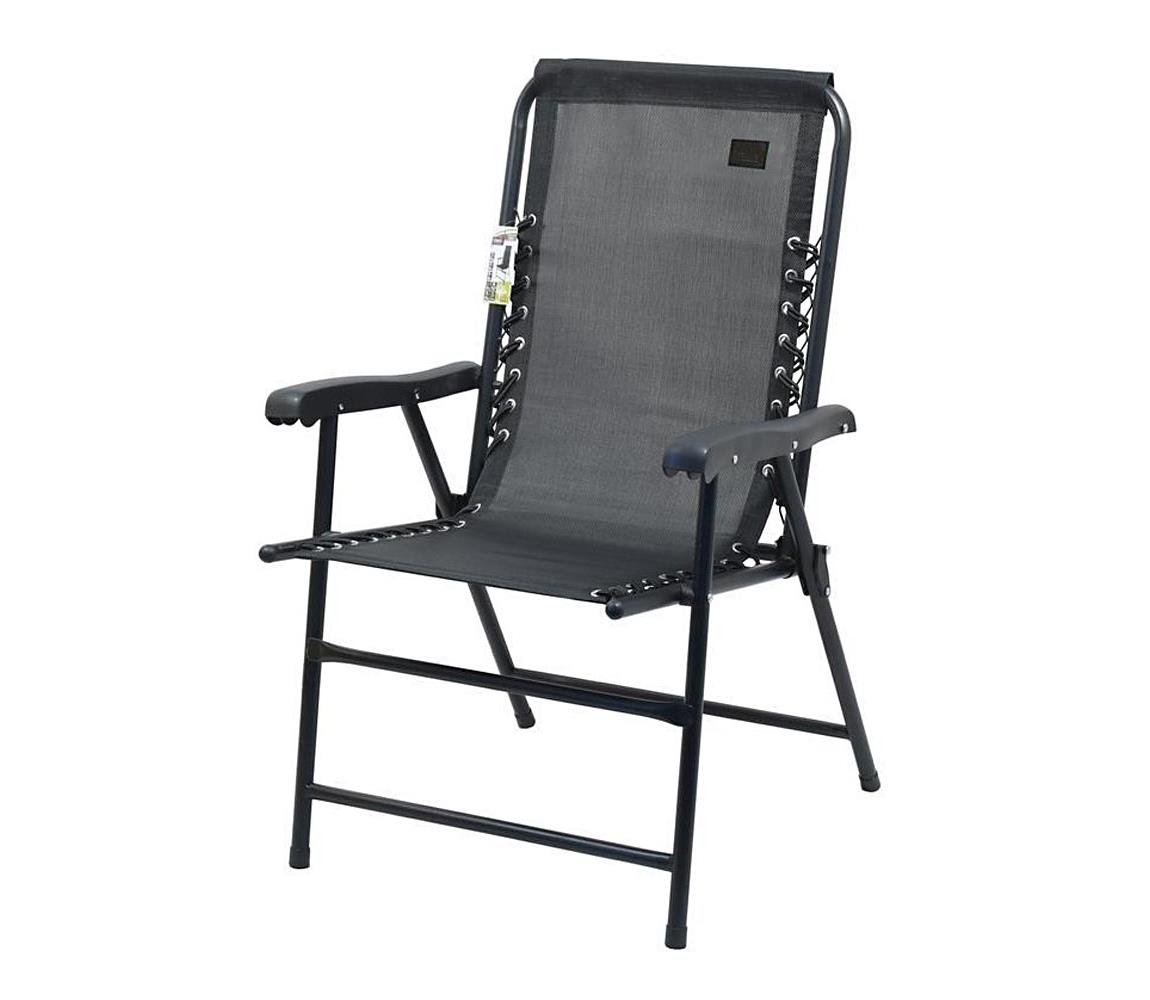 Összecsukható kerti szék fekete 13466